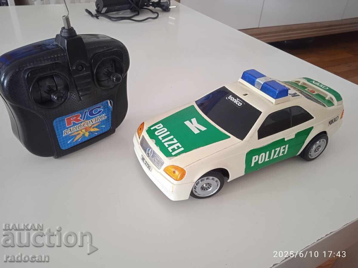 Old toy car Mercedes 600 sec, Nikko R/C, 21 cm