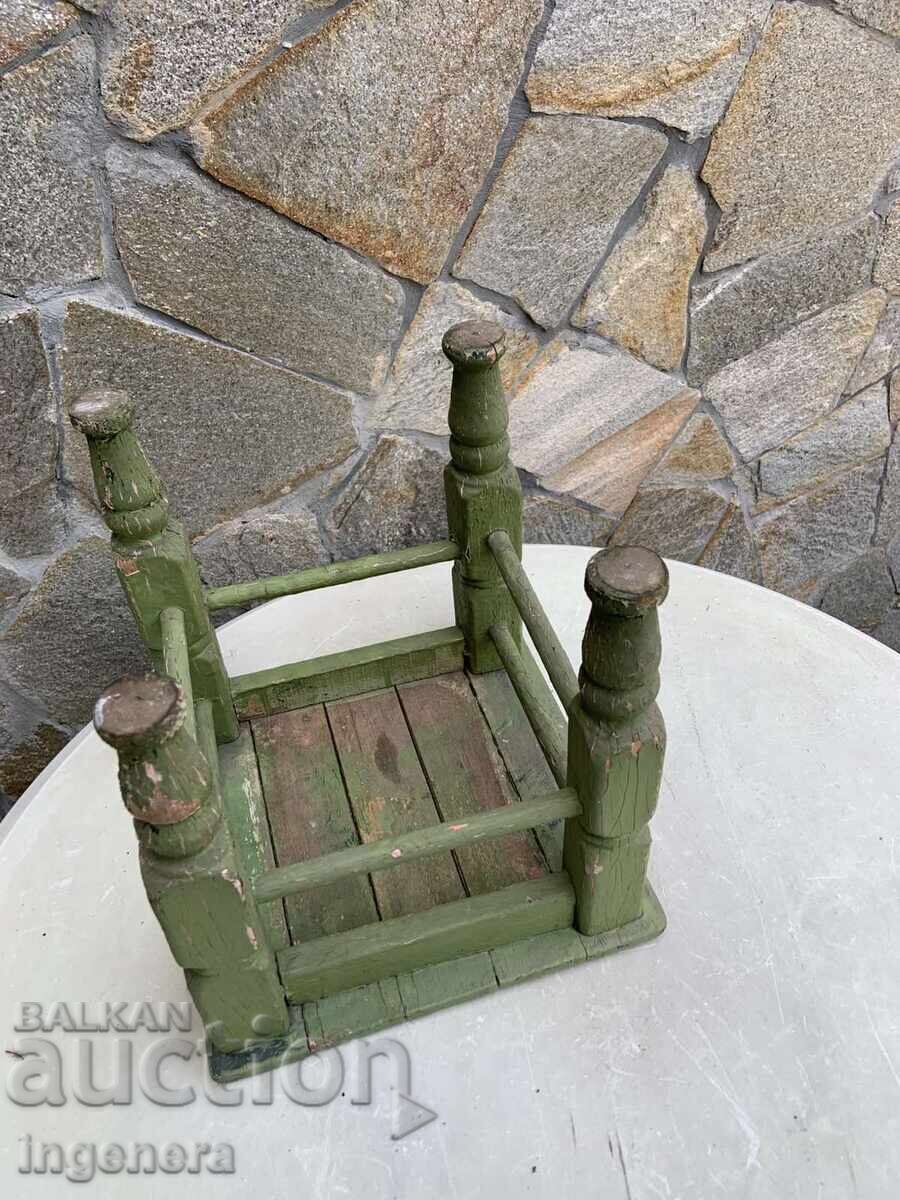 CHAIR CHAIR SOLID WOOD ANTIQUE - 6