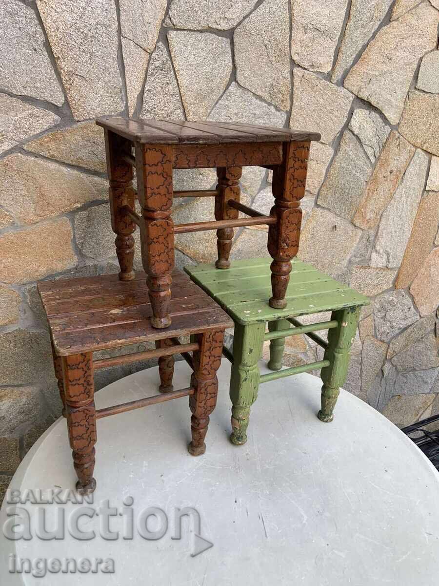 CHAIR CHAIR SOLID WOOD ANTIQUE - 7