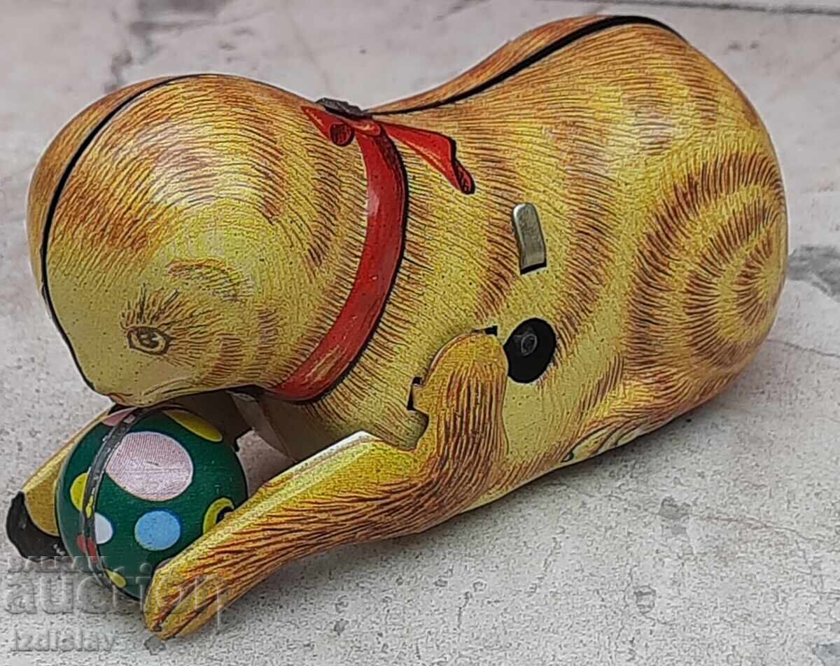 Λαμαρινένιο παιχνίδι, γατάκι, λειτουργεί - 5 Λαμαρινένιο παιχνίδι, γατάκι, λειτουργεί - 5