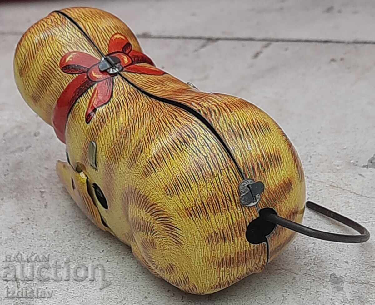 Λαμαρινένιο παιχνίδι, γατάκι, λειτουργεί - 6 Λαμαρινένιο παιχνίδι, γατάκι, λειτουργεί - 6