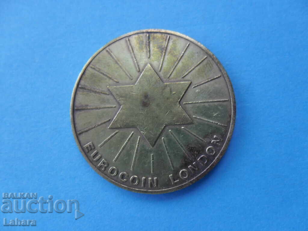 Jeton Londra cu preț 0.01 BGN | € 0.01 Jeton Londra cu preț 0.01 BGN | € 0.01