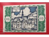 Banknote-Germany-Saxony-Blankenburg-10 Pfennig 1921