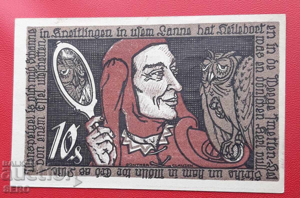 Banknote - Germany - Saxony-Brunswick - 10 Pfennig 1921