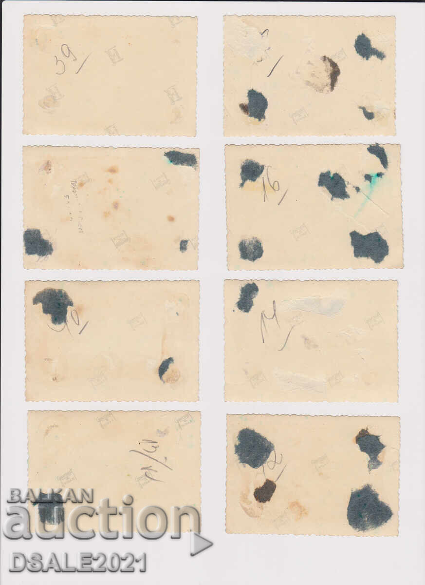 VSB Bulgaria Military Railroaders, Locomotive Lot 16pcs. photos with price 45.00 BGN | € 23.01