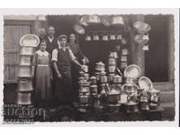 1934/35 Ruse târg vânzători de vase de cupru fotografie /48088