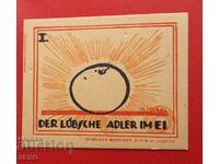 Bancnota-Germania-Schleswig-Holstein-Lübeck-20 pfennig 1921