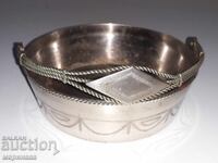 CEAINIC VECHI. BRONZ ARGINTAT