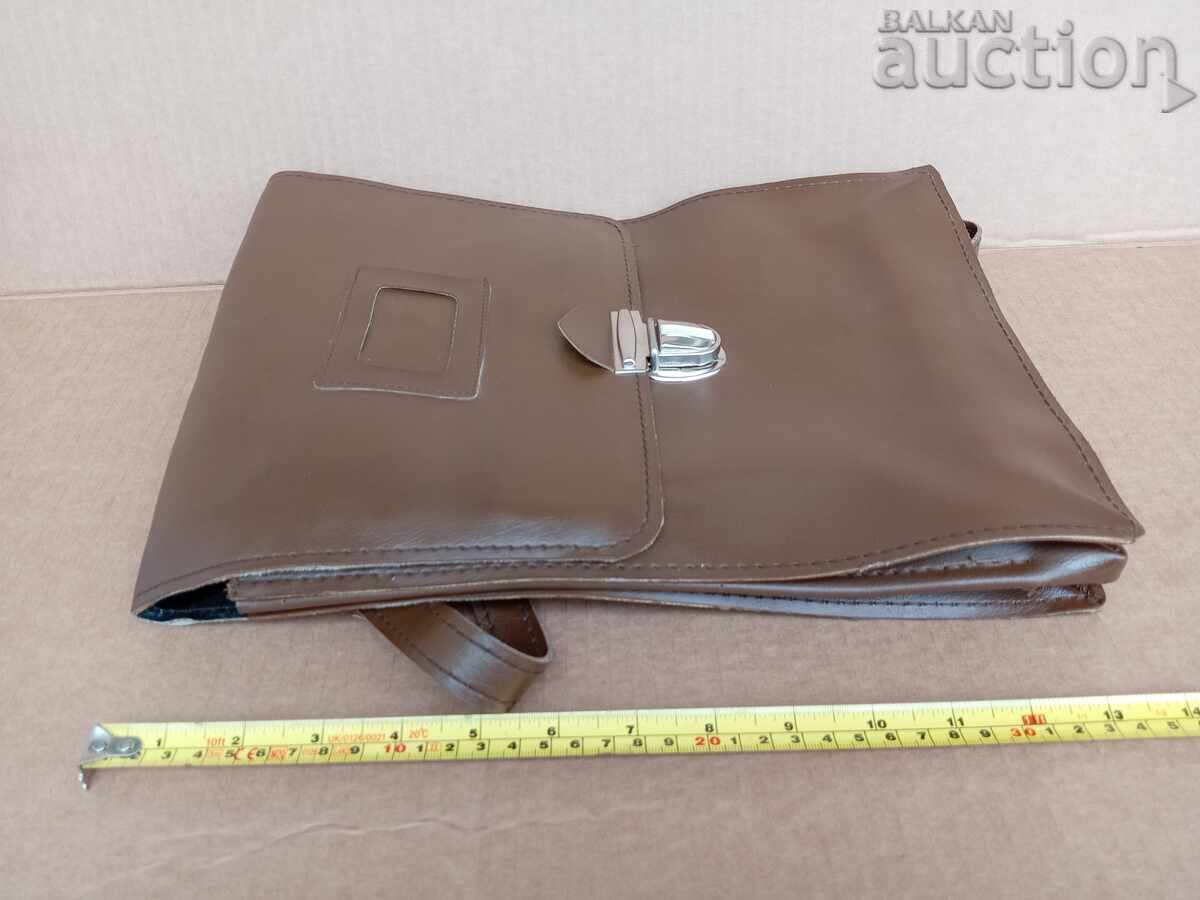 Δημοπρασία τσάντα ταχυδρόμου (μπριγάδας) 70's ΛΔΒ ΑΠΟΚ ΤΠΚ αρχηγικό χαρτοφύλακα