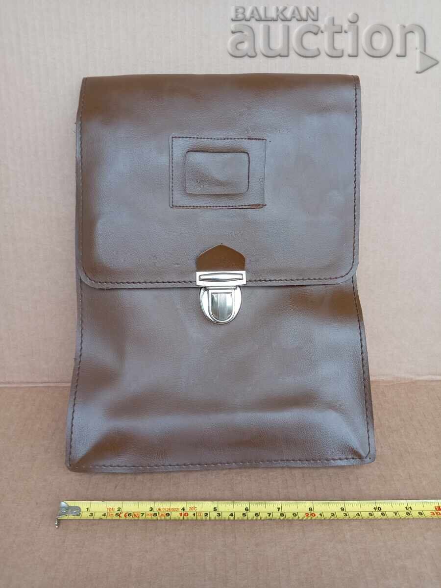 τσάντα ταχυδρόμου (μπριγάδας) 70's ΛΔΒ ΑΠΟΚ ΤΠΚ αρχηγικό χαρτοφύλακα