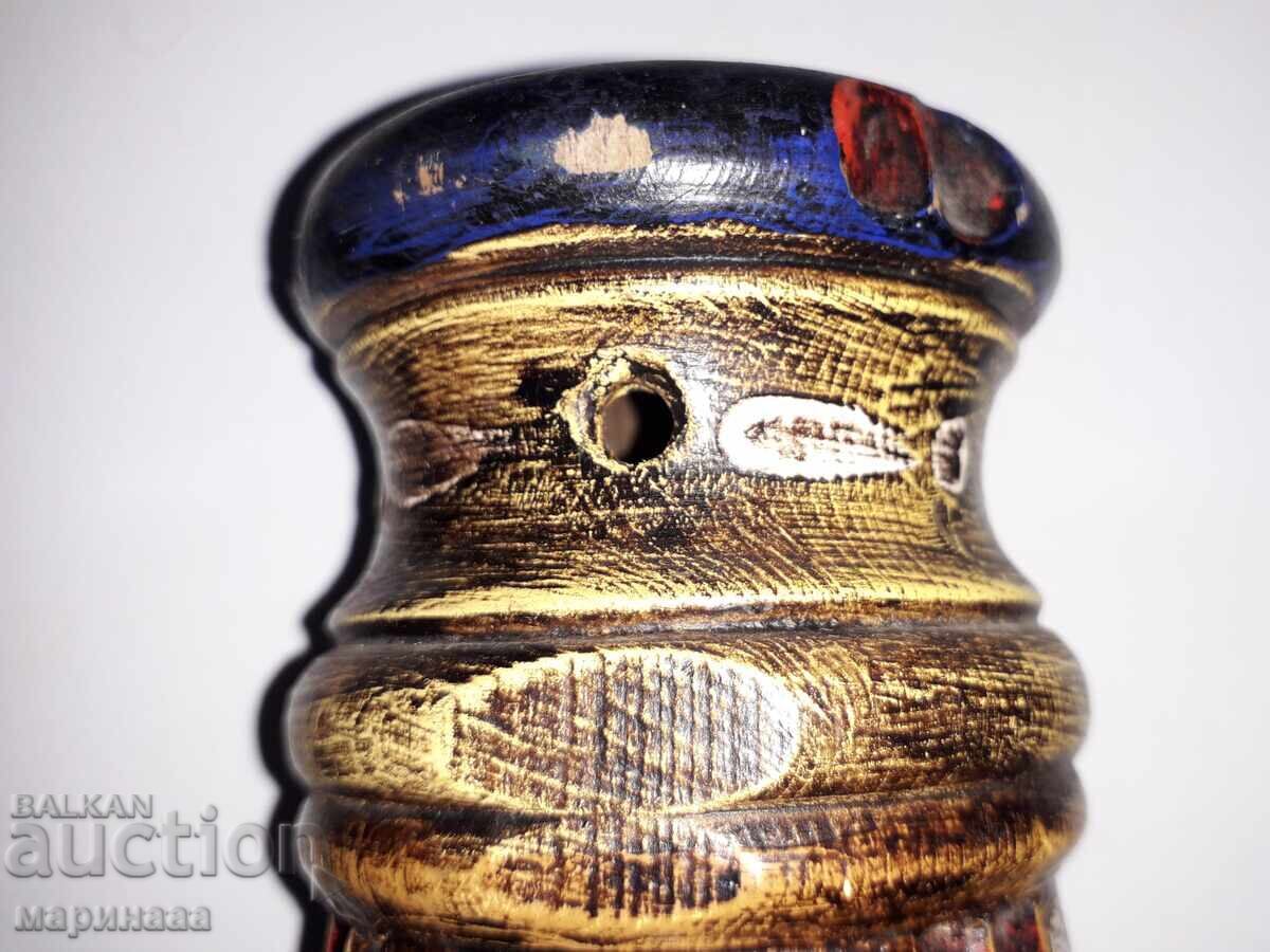 OLD AUTHOR'S WALL VASE - 6