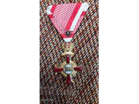 Austro-Hungarian Order with gold plating and enamel 1849 Emperor Franz Joseph