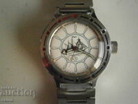 VOSTOK Komandirskie, automatic; stylized ship; Russia; New!