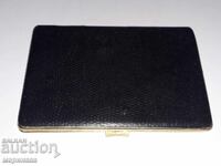 VINTAGE LADIES' SNUFF BOX. BRONZE