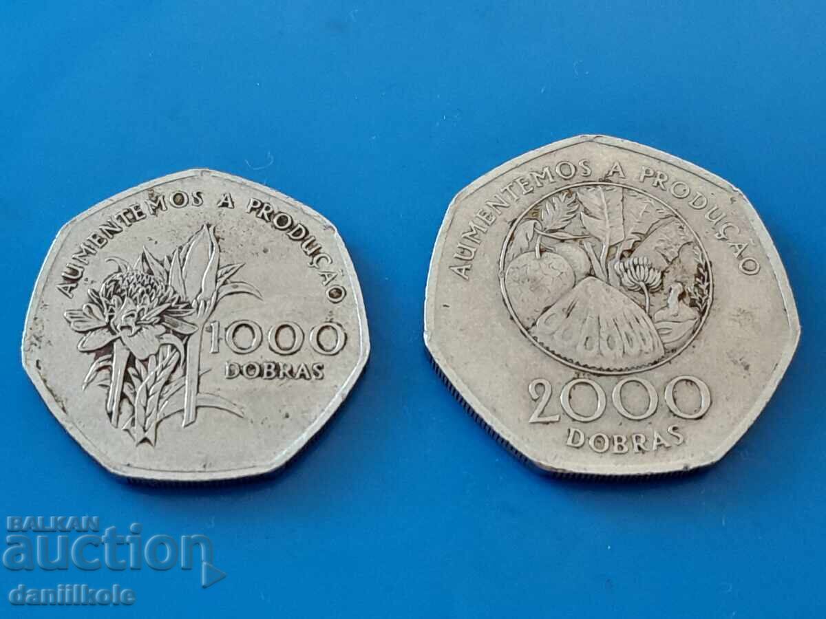 *$*Y*$* SAO TOME AND PRINCIPE LOT 1000 2000 DOBRAS 1997 *$*Y*$* - 6 *$*Y*$* SAO TOME AND PRINCIPE LOT 1000 2000 DOBRAS 1997 *$*Y*$* - 6