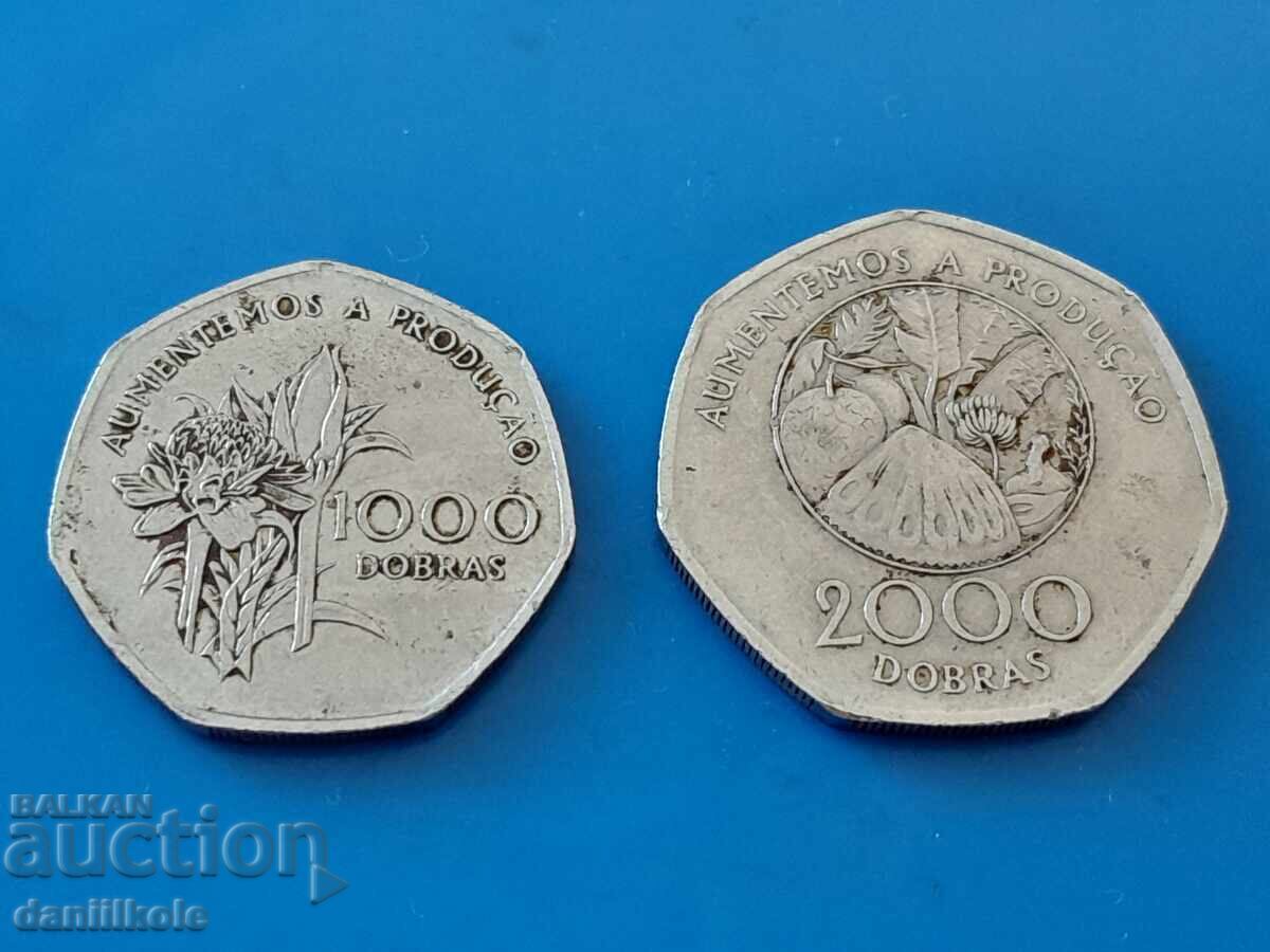 *$*Y*$* SAO TOME AND PRINCIPE LOT 1000 2000 DOBRAS 1997 *$*Y*$* - 7 *$*Y*$* SAO TOME AND PRINCIPE LOT 1000 2000 DOBRAS 1997 *$*Y*$* - 7