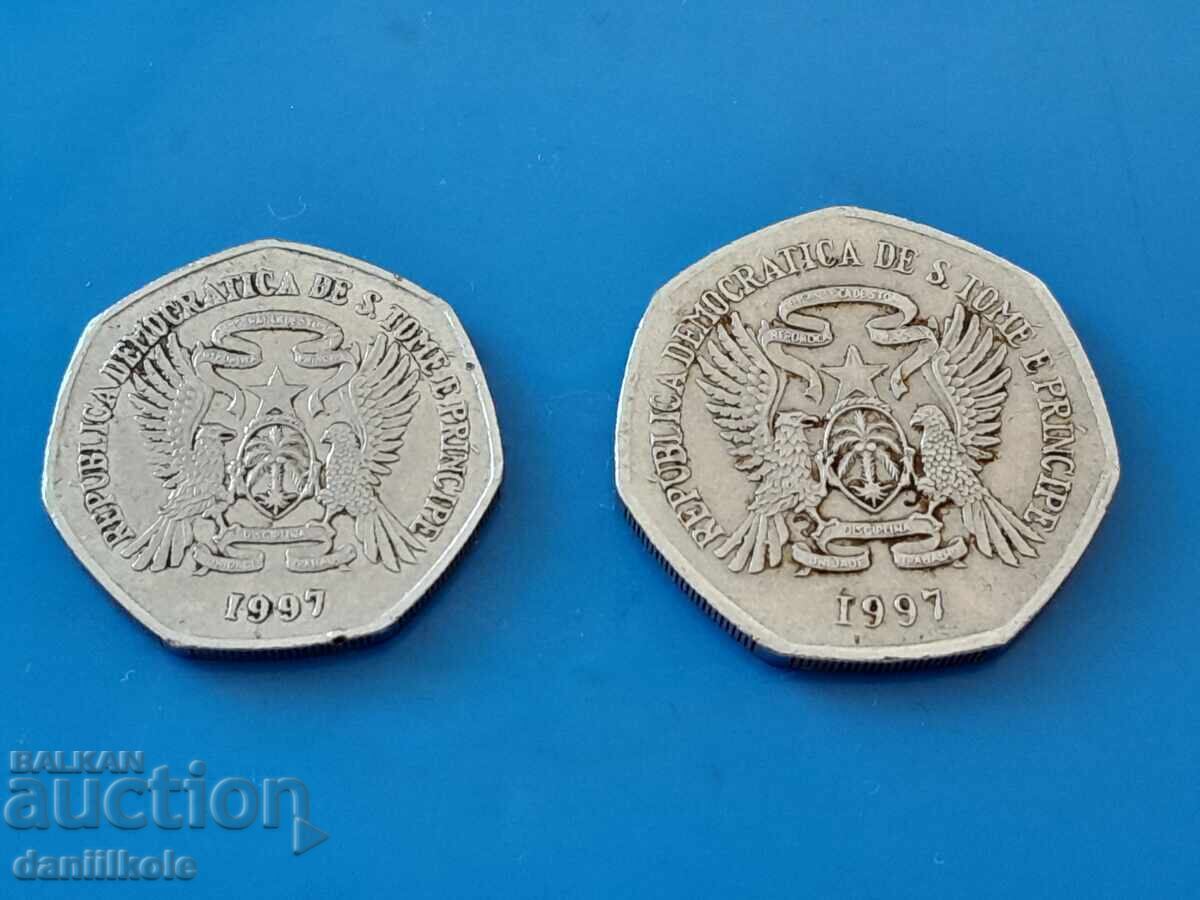 *$*Y*$* SAO TOME AND PRINCIPE LOT 1000 2000 DOBRAS 1997 *$*Y*$* *$*Y*$* SAO TOME AND PRINCIPE LOT 1000 2000 DOBRAS 1997 *$*Y*$*