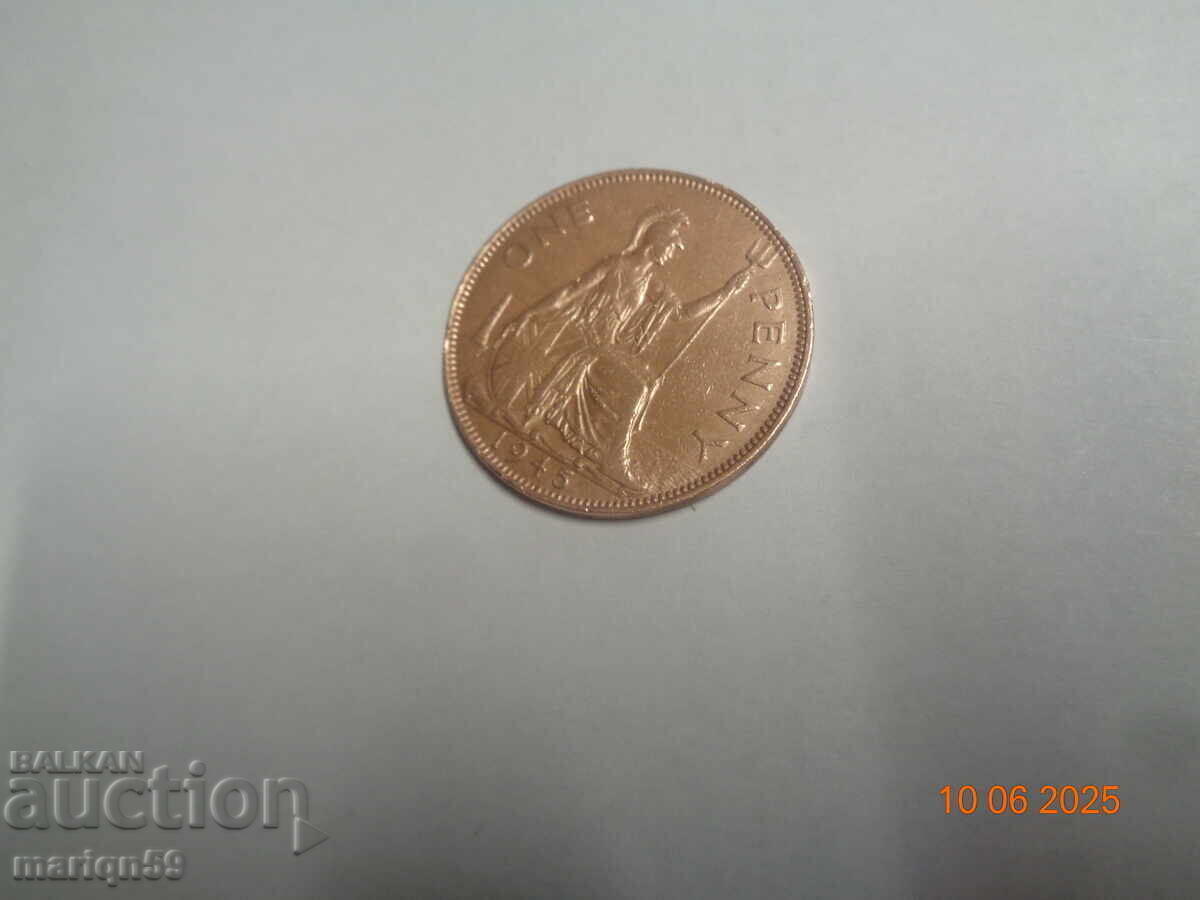 1 Penny Coin - 1945