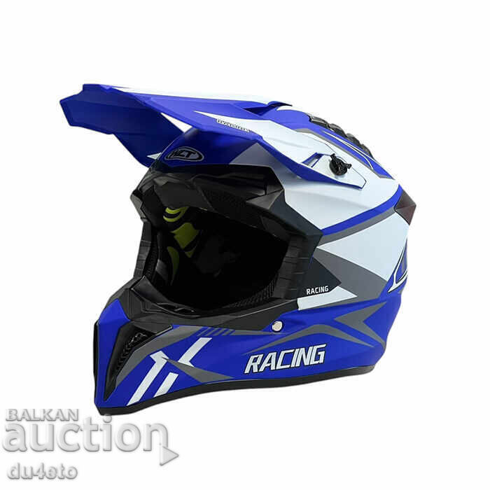 Livrarea Casca Cross pentru motocross, enduro ATV, bicicletă S-XL Black/Yel