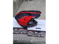 Motocross, Enduro, ATV, Bicycle Cross Helmet S-XL Black/Yel
