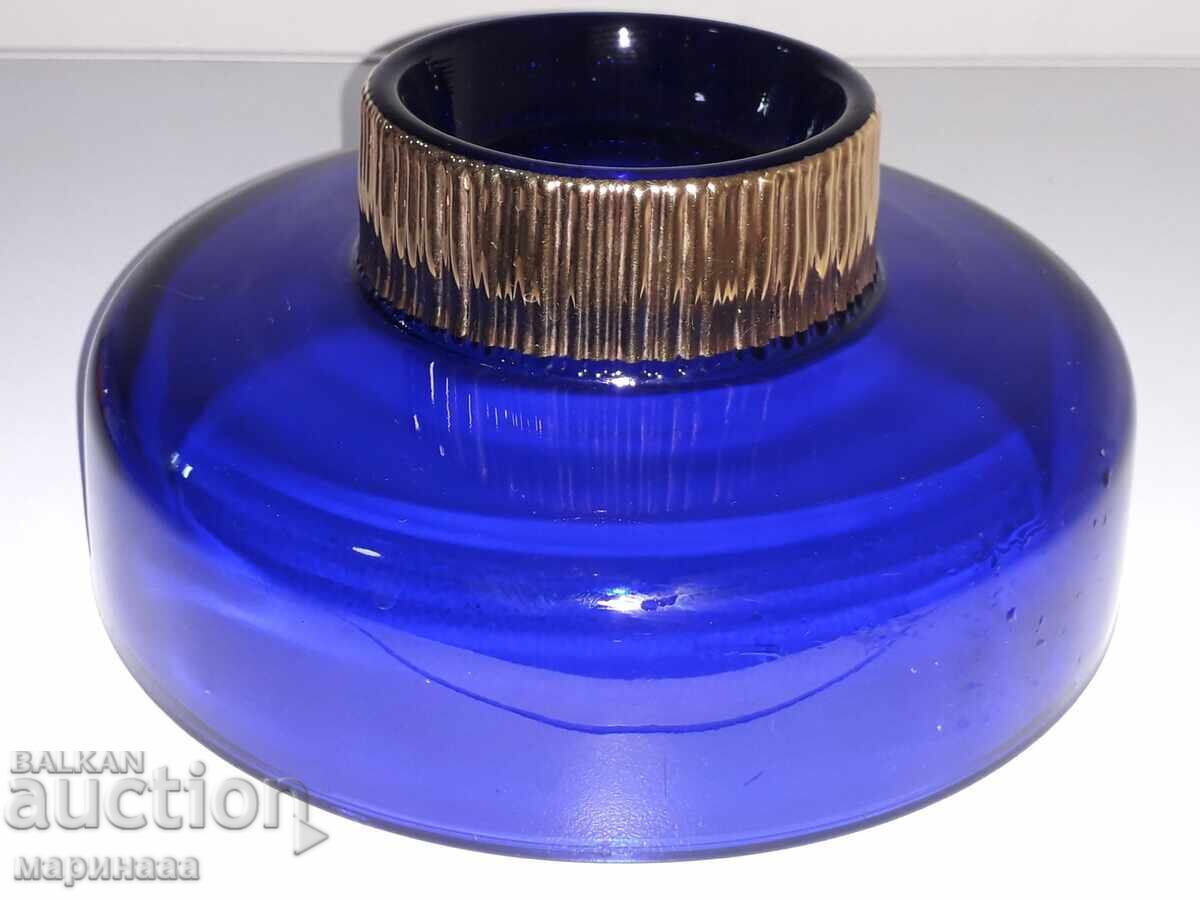 MASSIVE FRUIT BOWL WITH LARGE GOLD PLATING - 5