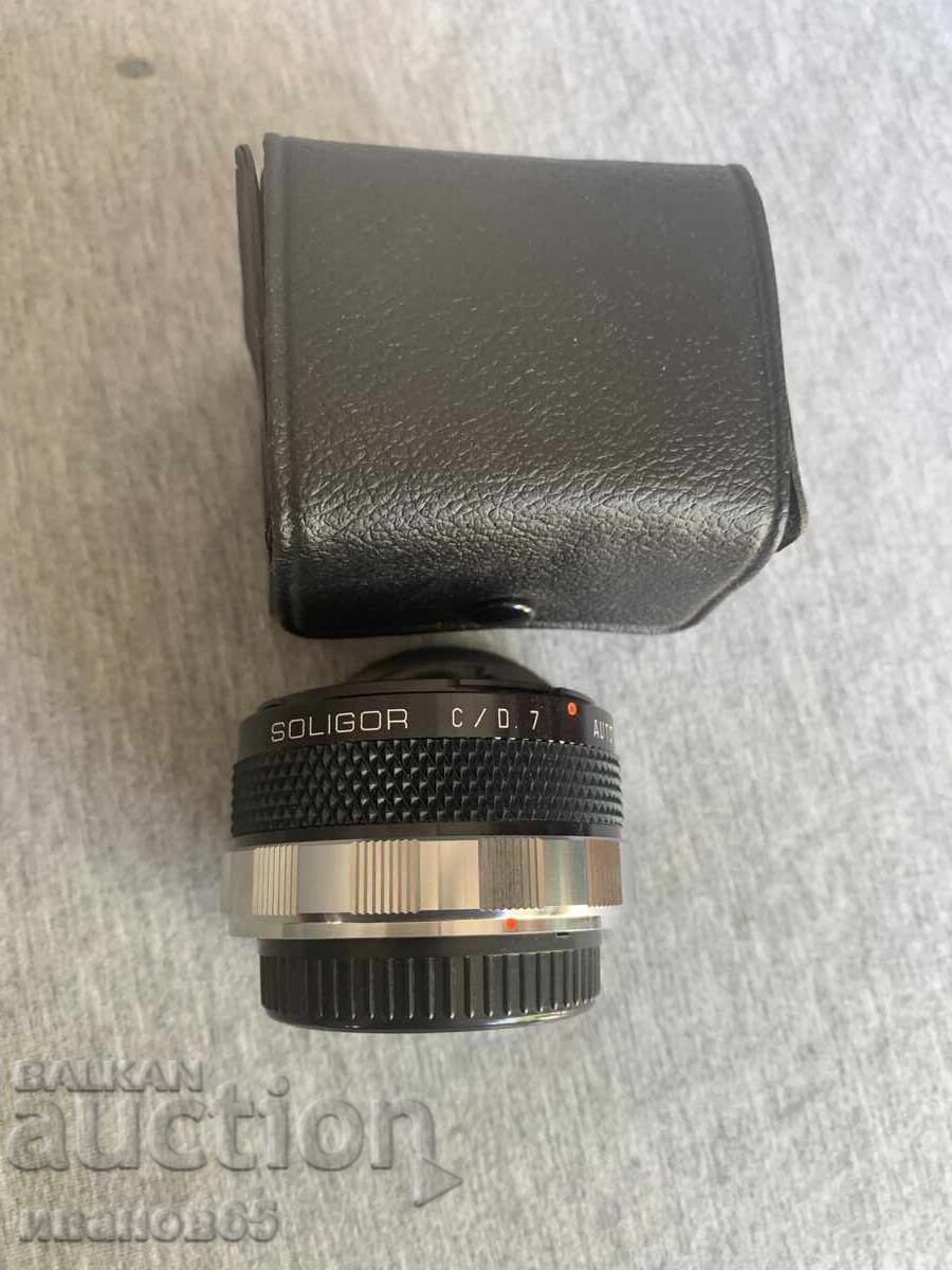 SOLIGOR C/D 7 AUTO TELE CONVERTER 2X TO FIT CANON FD с цена 25.00 лв. | € 12.78 SOLIGOR C/D 7 AUTO TELE CONVERTER 2X TO FIT CANON FD с цена 25.00 лв. | € 12.78