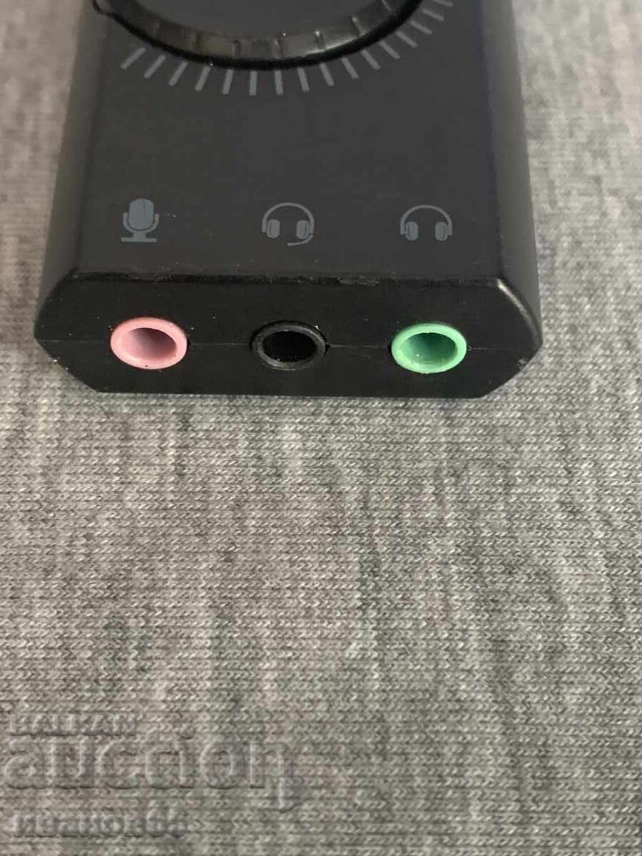 Παράδοση Ενεργός αντάπτορας ήχου USB σε υποδοχή ακουστικών 3.5mm και μικροφώνου