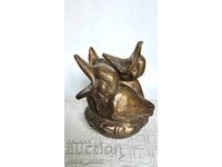 Sculptură antică franceză din bronz