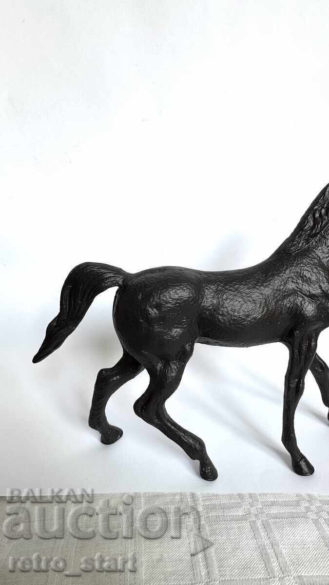 Figurină metalică de cal - 5