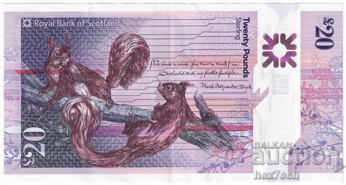 Auction ❤️ ⭐ Scotland 2021 £20 ⭐ ❤️ Auction ❤️ ⭐ Scotland 2021 £20 ⭐ ❤️