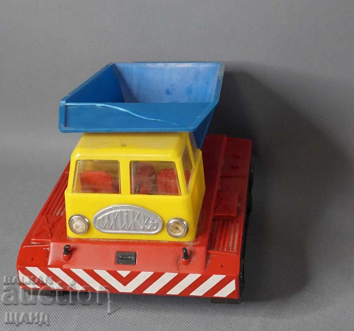 Δημοπρασία Παλιό Γερμανικό Πλαστικό Παιχνίδι Φορτηγό με Κάδους