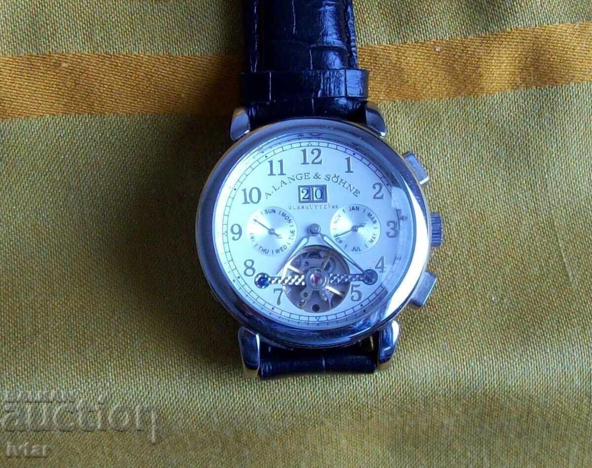 Часовник  A. LANGE & SOHNE  GLASHUTTE SA - реплика с цена 217.00 лв. | € 110.95