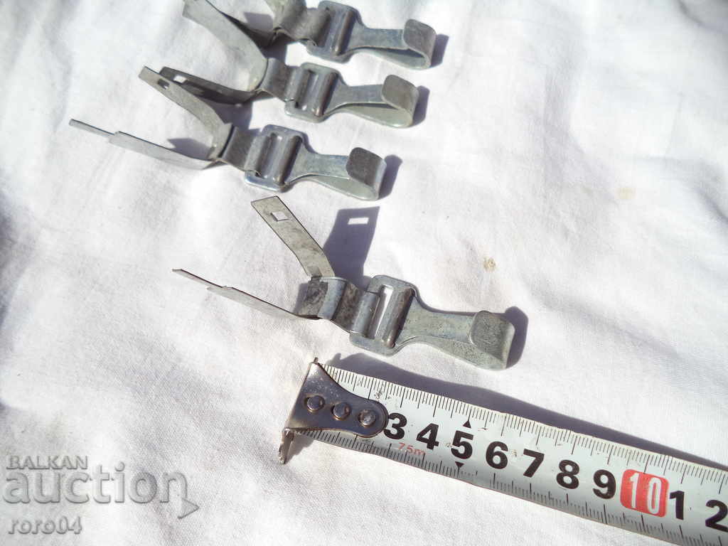 BRAND NEW CARRIERS / CLIPS FOR ARMY CANTEENS - NEW - 5 BRAND NEW CARRIERS / CLIPS FOR ARMY CANTEENS - NEW - 5