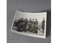 1943 Military Photo Soldiers Uniform Shoulder Boards Bagpipes