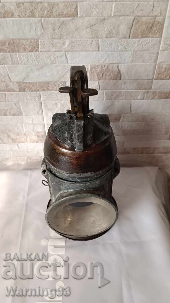 Auction  Old German Railroad Lantern - 1940 - WWII
