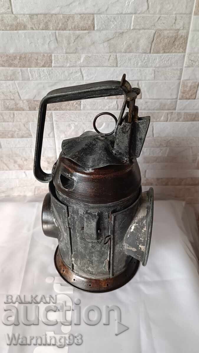 Delivery of Old German Railroad Lantern - 1940 - WWII