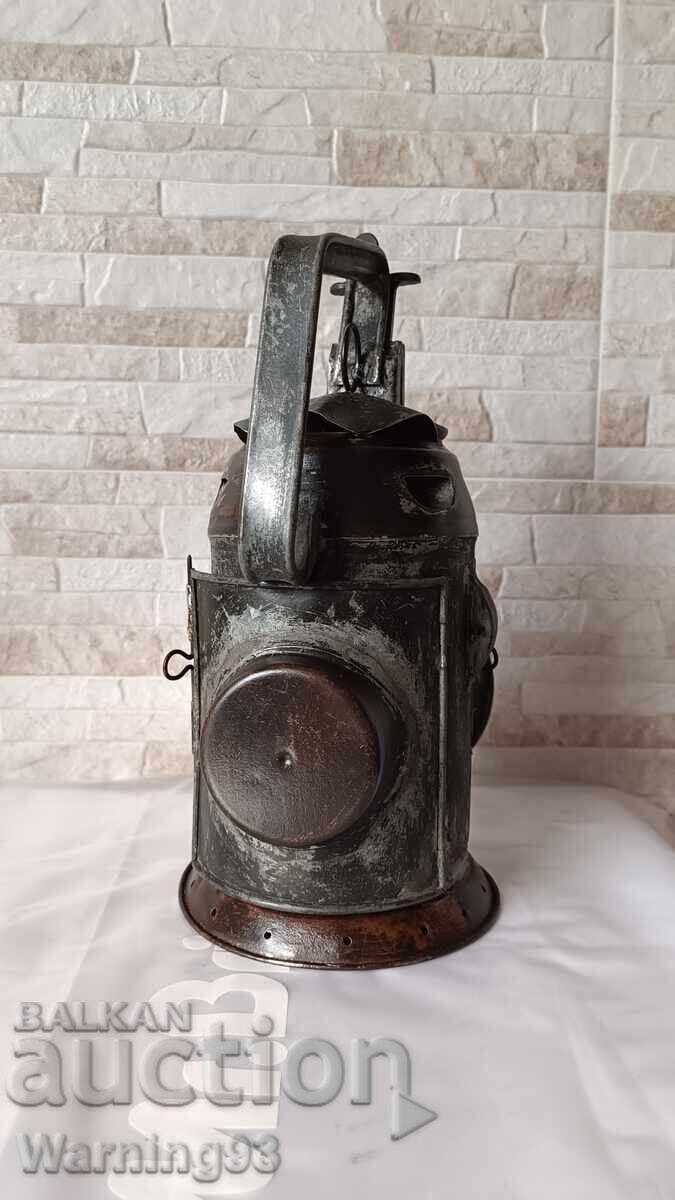 Old German Railroad Lantern - 1940 - WWII - 5