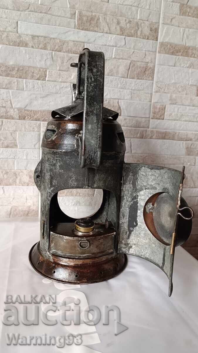 Old German Railroad Lantern - 1940 - WWII - 6