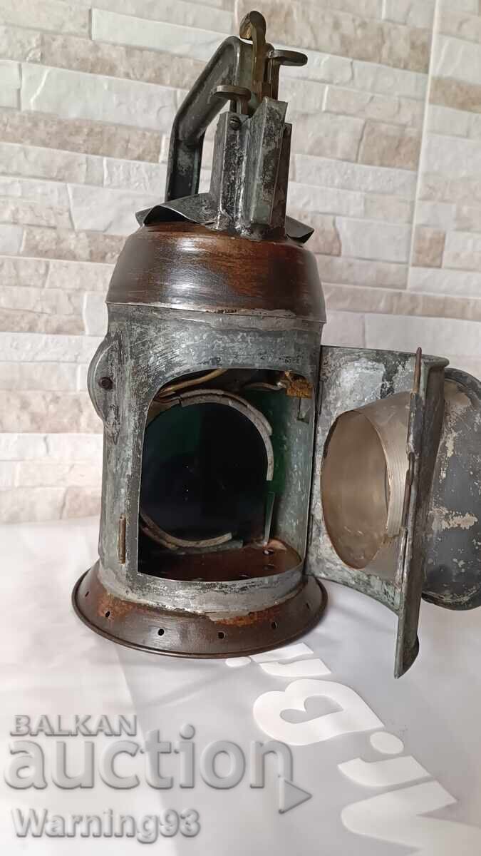 Old German Railroad Lantern - 1940 - WWII - 7