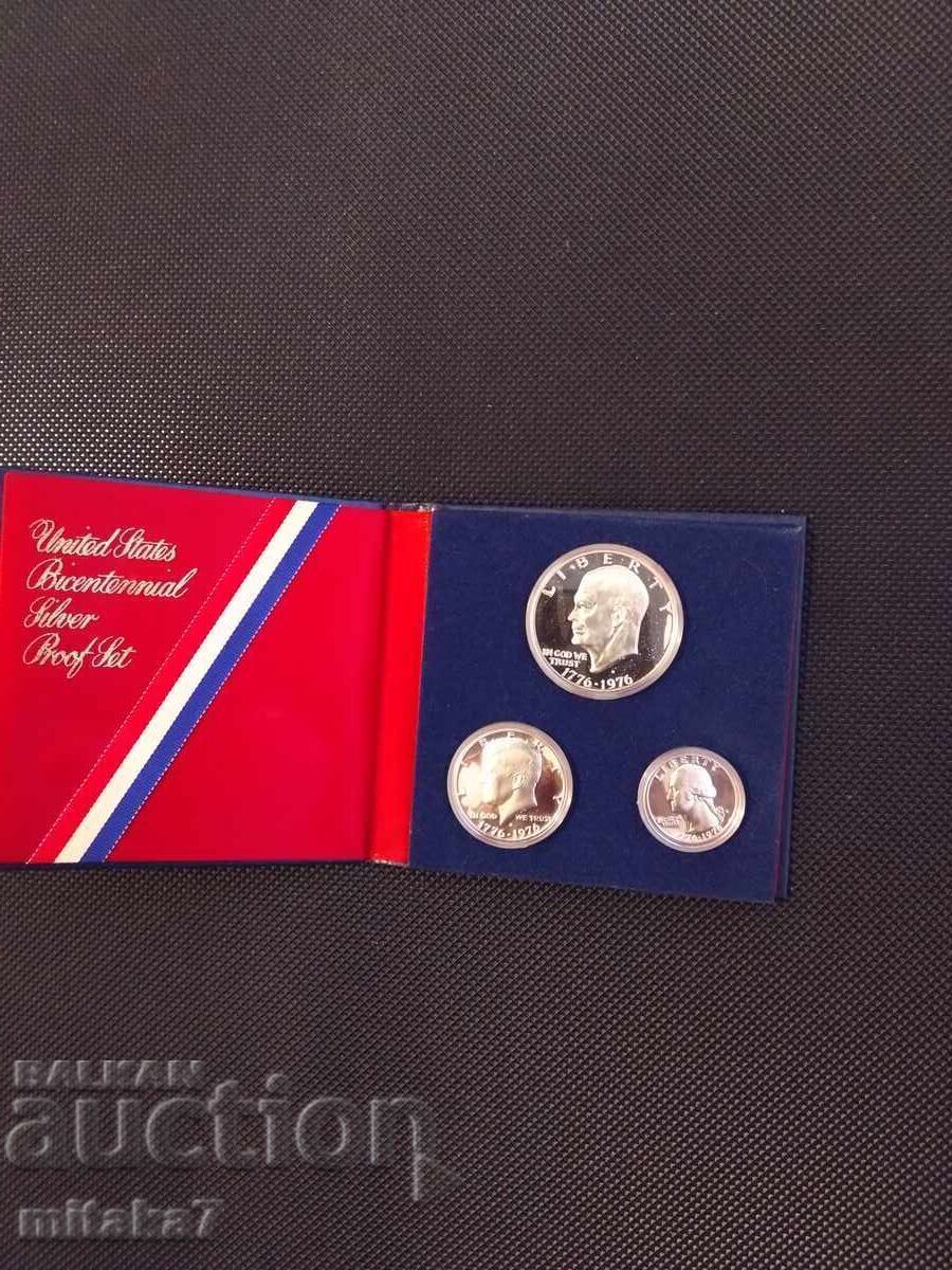 Set of silver coins 1976, USA with price € 56.00 | 109.53 BGN