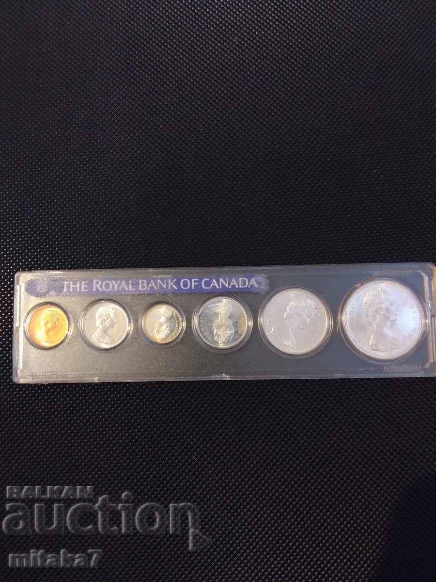 Set monede 1967, Canada