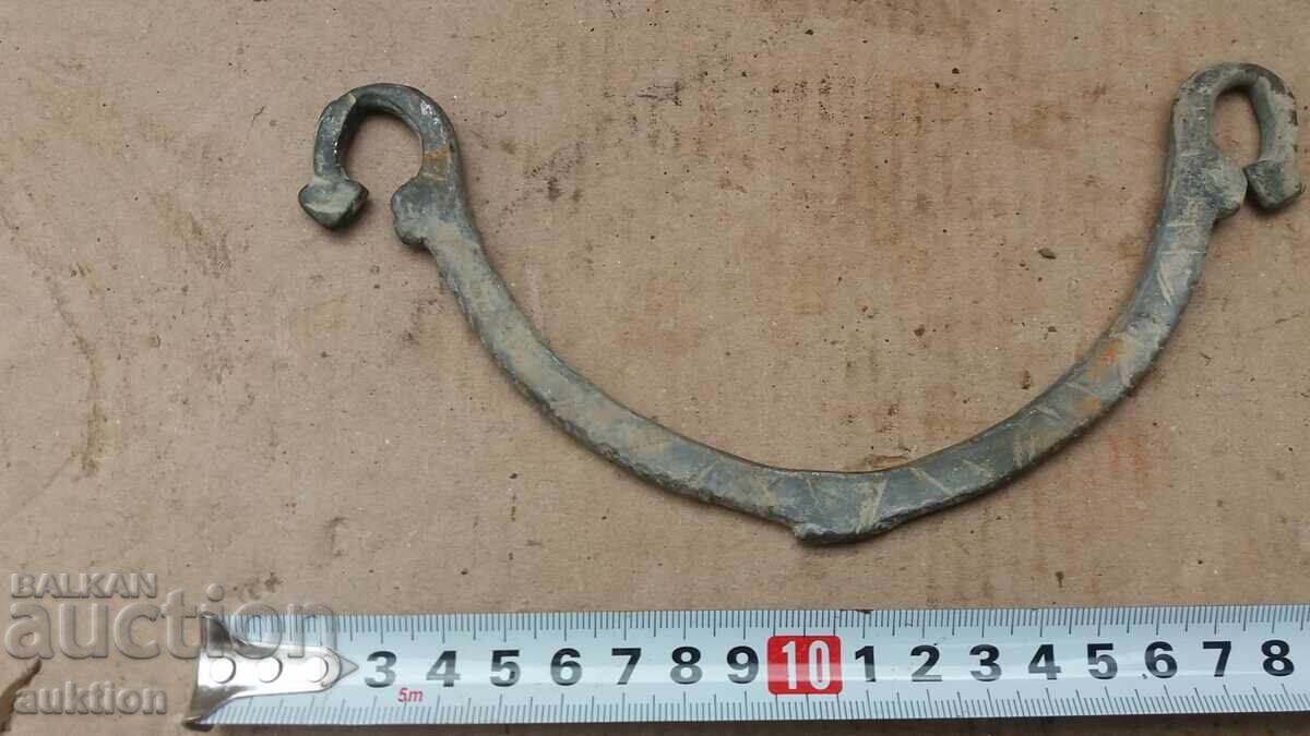 MÂNER MASIV FORJAT RENASCENTAL DIN CUPRU, MÂNER - BRONZ - 5