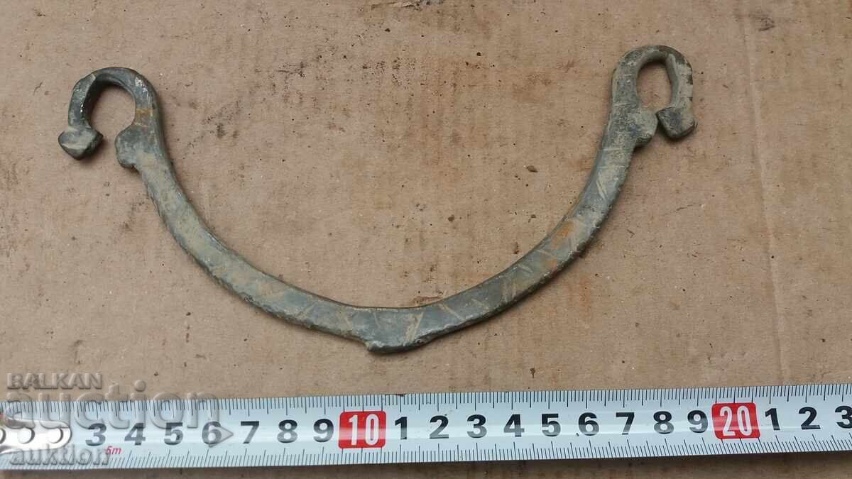 MÂNER MASIV FORJAT RENASCENTAL DIN CUPRU, MÂNER - BRONZ - 6