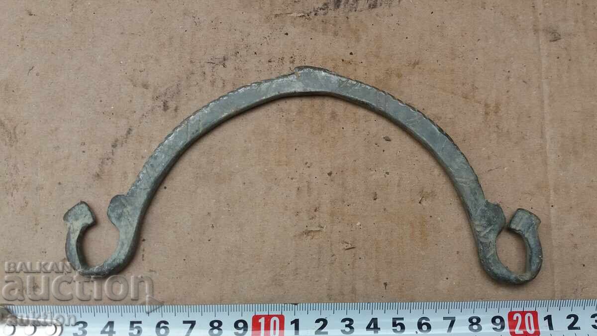 MÂNER MASIV FORJAT RENASCENTAL DIN CUPRU, MÂNER - BRONZ - 7