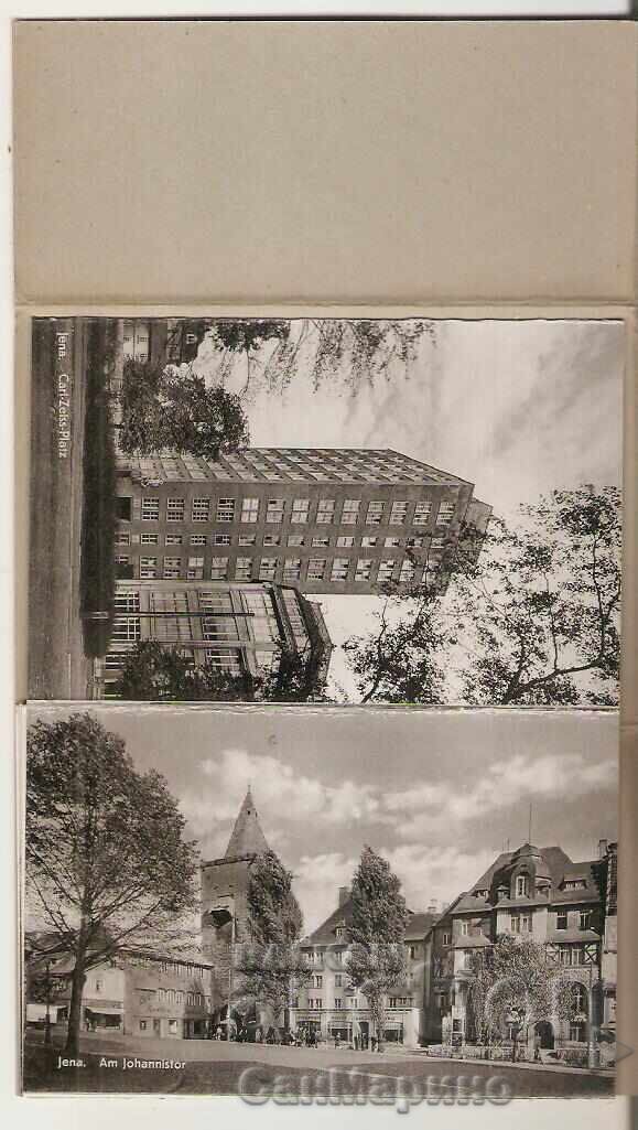 Аукцион Картичка  ГДР град Йена Албум с изгледи