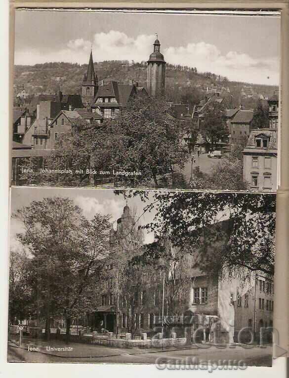 Картичка  ГДР град Йена Албум с изгледи - 5