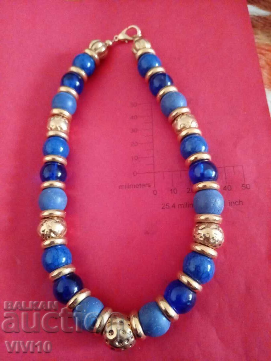 Colier vechi cu aurire