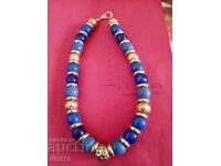 Αρχαίο κολιέ με επιχρύσωση