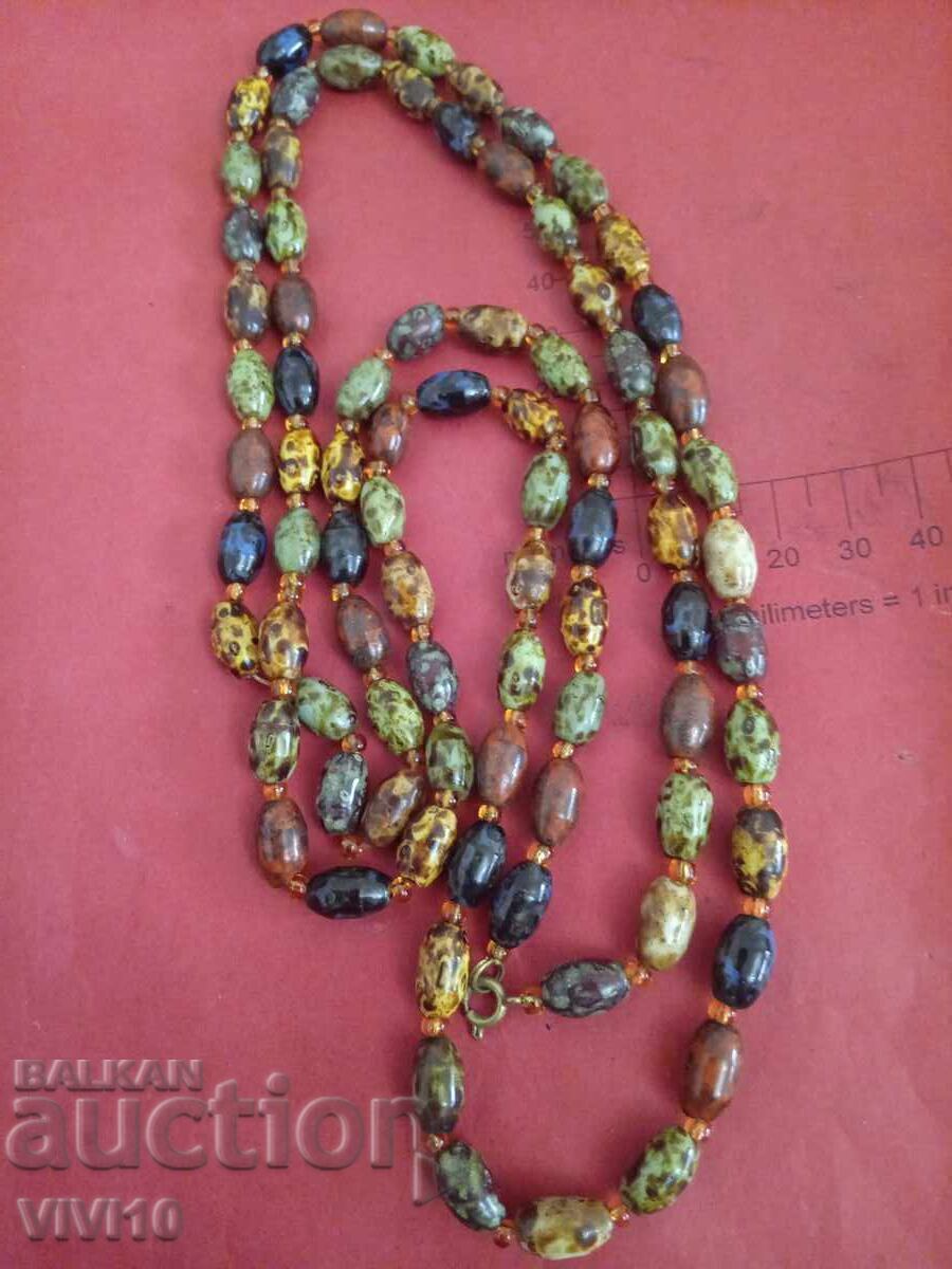 Старинно колие ,Морано,60см двойна дължина с цена 60.00 лв. | € 30.68