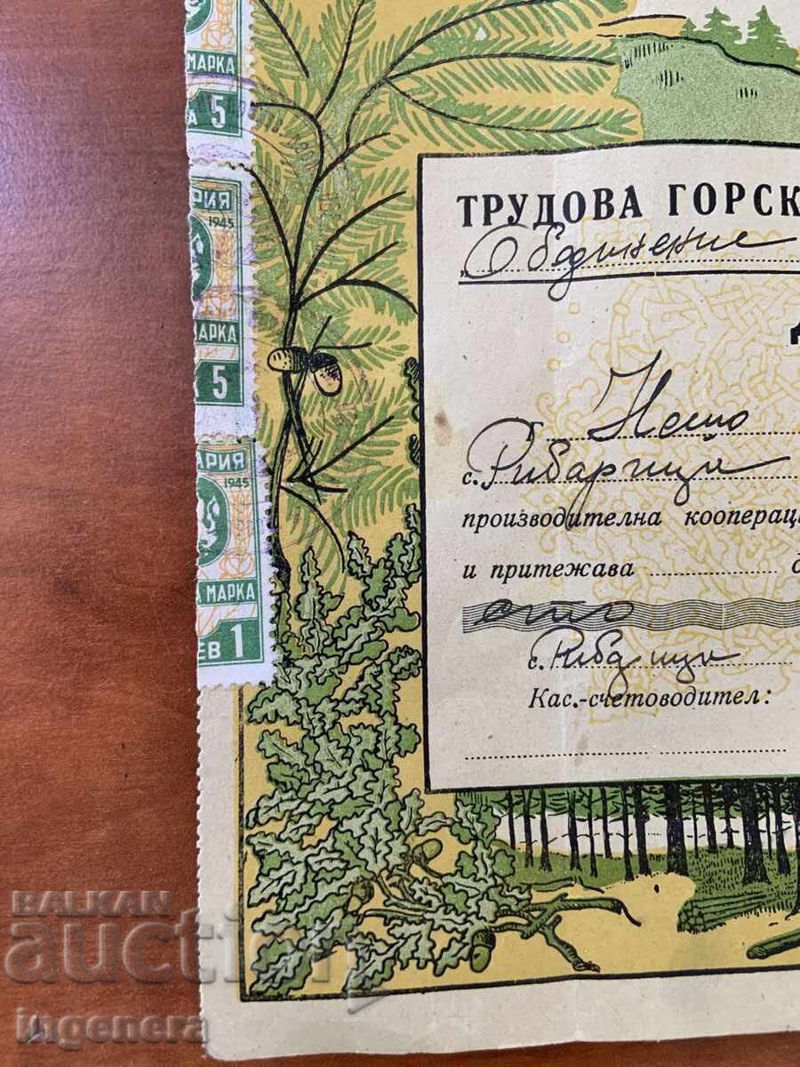 Licitație ACȚIE DEAL PENTRU 1100 LEI DIN 1947. RIBARIȚA TETEVEN